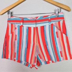 Anthropologie Drew Stripe Shorts sz 2